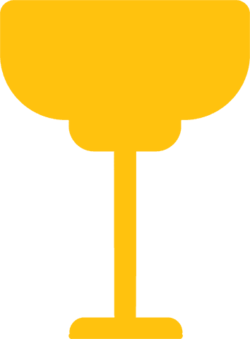 Transparent Yellow Cocktail Glass Icon for Celebrations - Download Free Stock Videos Pikwizard.com