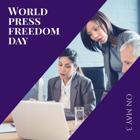 Diverse Business Team Planning for World Press Freedom Day Celebration - Download Free Stock Templates Pikwizard.com