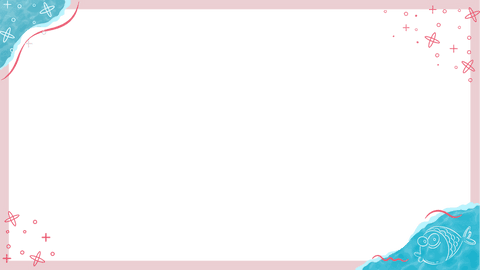 pink border aquatic wave vector frame square on transparent background - Download Free Stock Videos Pikwizard.com