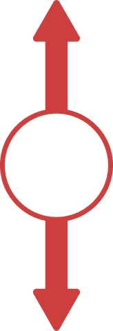 red circle with arrows transparent concept design - Download Free Stock Videos Pikwizard.com