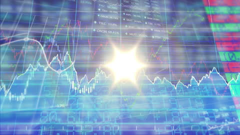 Dynamic Financial Graphs and Data with Digital Glow