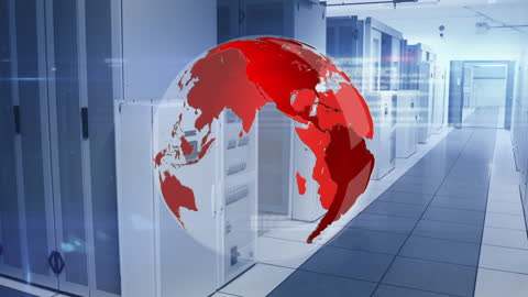 Global Data Networking Technology in Server Room