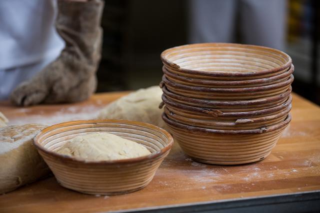 Raw bread dough in bowl - Download Free Stock Photos Pikwizard.com