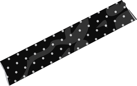 polka dot and swirl pattern on transparent strip - Download Free Stock Videos Pikwizard.com