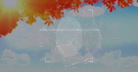 Fingerprint Scanner Technology in Nature Scene - Download Free Stock Images Pikwizard.com