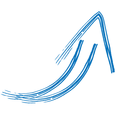 Transparent Blue Arrow Illustration Signifying Upward Direction - Download Free Stock Videos Pikwizard.com