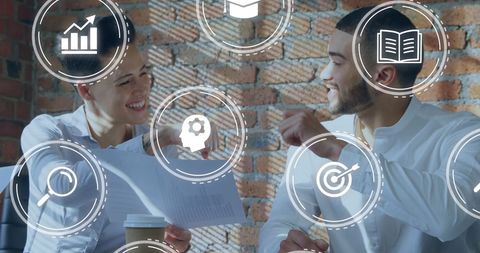 Diverse team collaboration with virtual data interface ding