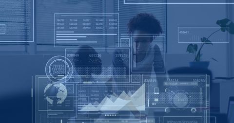 Business Professionals Analyzing Global Data - Download Free Stock Images Pikwizard.com