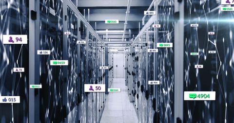 Social Media and Networking in Modern Data Center - Download Free Stock Images Pikwizard.com