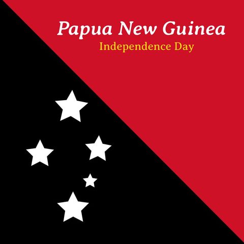 Papua New Guinea Independence Day Celebration Poster - Download Free Stock Templates Pikwizard.com