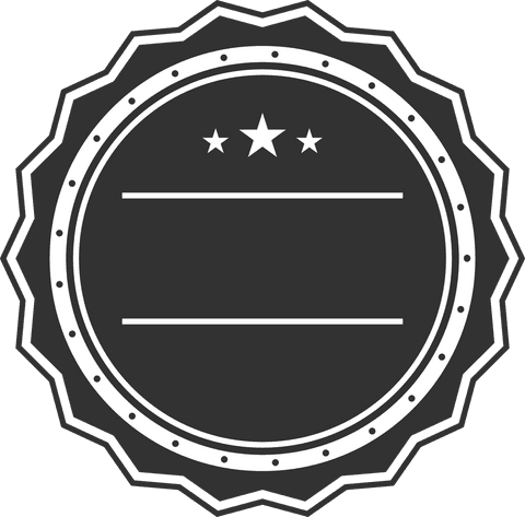 transparent black circle badge with stars and copy space - Download Free Stock Videos Pikwizard.com