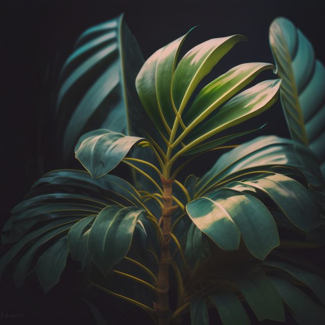 Lush Tropical Green Leaves in Natural Light - Download Free Stock Images Pikwizard.com