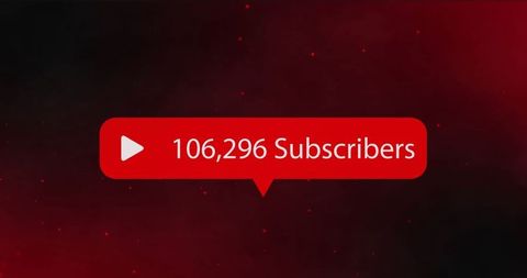Red Icon Indicating Significant Number of Platform Subscribers - Download Free Stock Images Pikwizard.com
