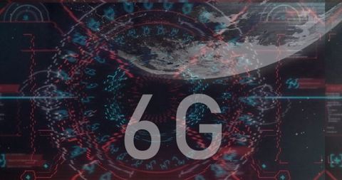 6G Technology Global Networking Telecommunication Interface - Download Free Stock Images Pikwizard.com