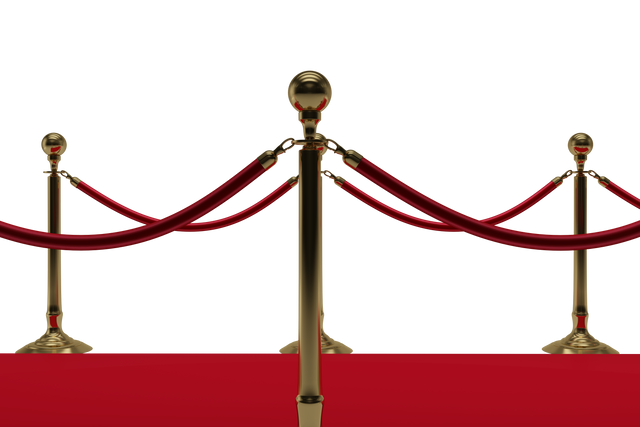 Transparent Red Carpet and Golden Stanchions with Velvet Ropes - Download Free Stock Videos Pikwizard.com