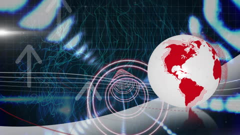 Digital Globe with Data Scanning Interface Technology