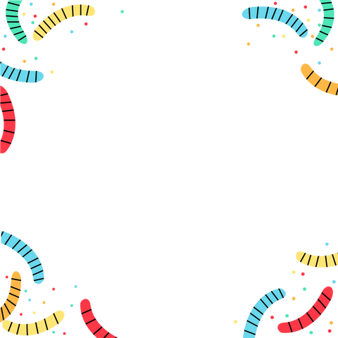 Transparent Background Confetti and Stars Border for Celebration - Download Free Stock Videos Pikwizard.com