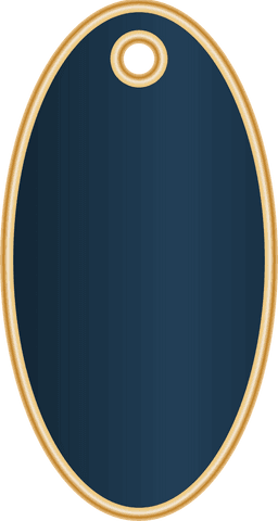 blue oval name tag on transparent background with copy space - Download Free Stock Videos Pikwizard.com