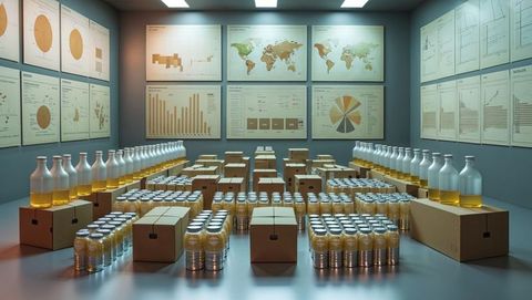 Innovative corn syrup research laboratory osculation chart analysis