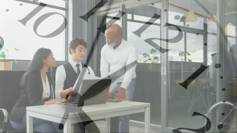 Team Meeting with Business Strategy Discussion