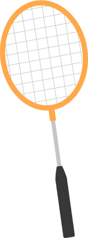 minimalist sports racket design on transparent background - Download Free Stock Videos Pikwizard.com