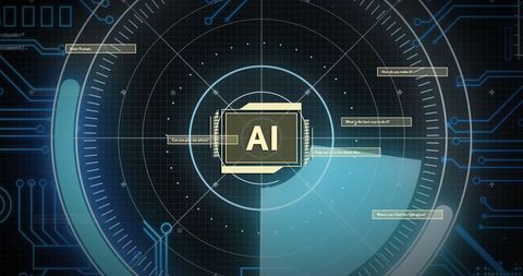 AI Integrative Data Processing Interface Concept - Download Free Stock Images Pikwizard.com