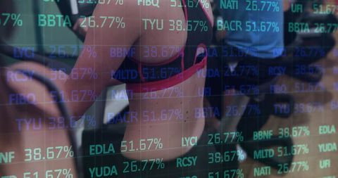 Financial Data and Global Gym Fitness Interface