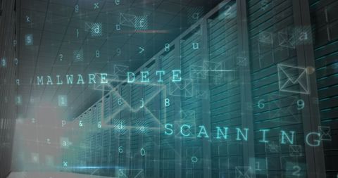 Cyber Security in Data Center with Virtual Interface - Download Free Stock Images Pikwizard.com