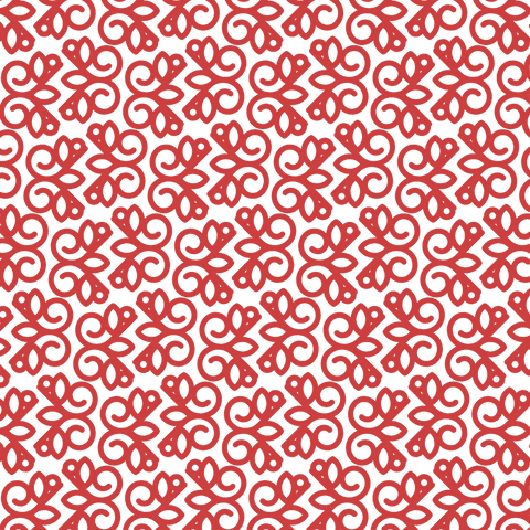 Decorative Red Floral Pattern on Transparent Background - Download Free Stock Videos Pikwizard.com