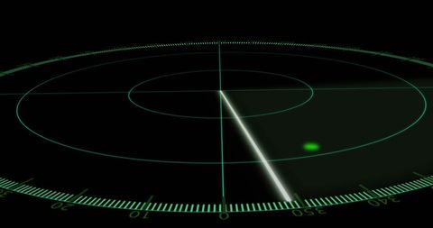 Digital Radar Screen with Target Spots Moving - Download Free Stock Images Pikwizard.com