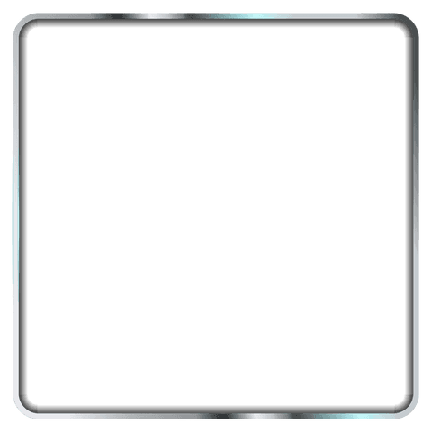 glossy metallic rounded-rectangle frame with transparent background - Download Free Stock Videos Pikwizard.com