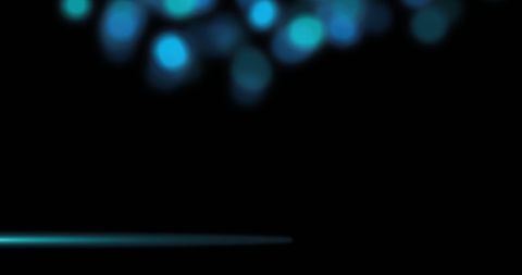 Abstract Blurred Blue Lights on Black Background - Download Free Stock Images Pikwizard.com