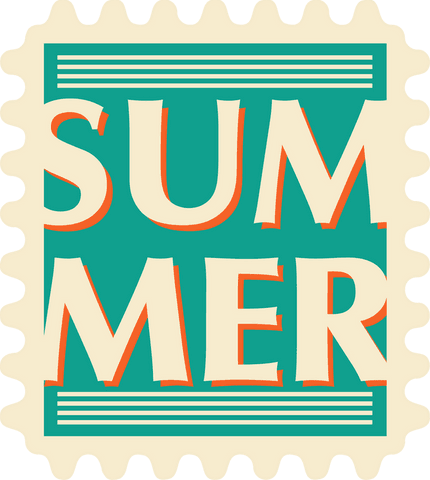 retro style summer stamp with transparent background - Download Free Stock Videos Pikwizard.com