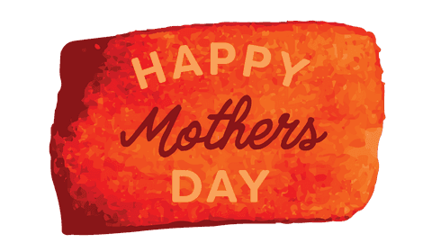 transparent orange shape with happy mother's day text - Download Free Stock Videos Pikwizard.com