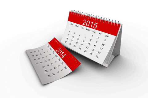 Transparent Calendar Page Falling Indicating 2015 Transition - Download Free Stock Videos Pikwizard.com