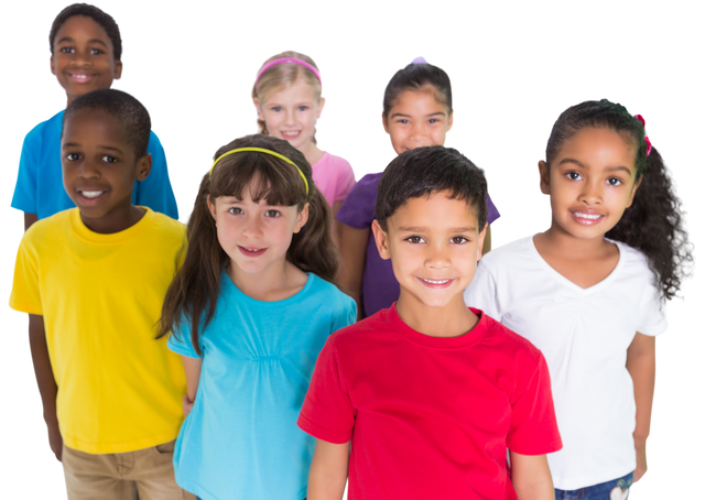 Diverse Group of Happy Children Transparent Background - Download Free Stock Videos Pikwizard.com