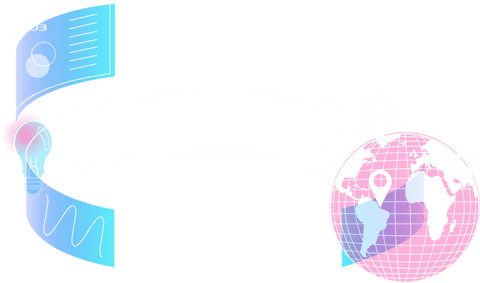 global innovation and connectivity with transparent gradient ribbon - Download Free Stock Videos Pikwizard.com