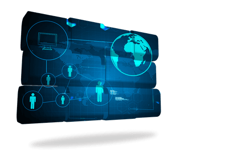 global network interface displaying transparent digital connectivity - Download Free Stock Videos Pikwizard.com