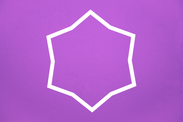 Transparent Geometric Star Shape on Purple Background - Download Free Stock Videos Pikwizard.com