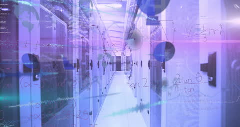 Digital Data Processing in Modern Server Room Technology