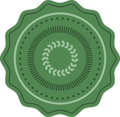 green abstract circular emblem design on transparent background - Download Free Stock Videos Pikwizard.com