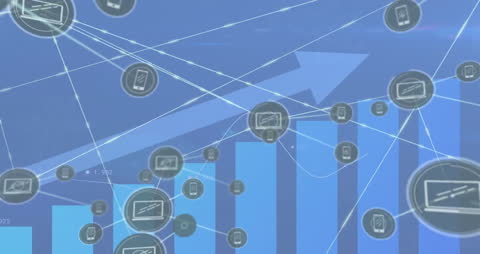 Networked Financial Data Processing with Digital Connections