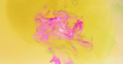 Colorful Liquid Pattern with Yellow and Pink Swirls - Download Free Stock Images Pikwizard.com