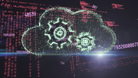 Digital Gears in Cloud Over Data Streams with Holographic Glow