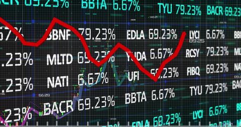 Digital Stock Market Data and Financial Charts Algorithm - Download Free Stock Images Pikwizard.com