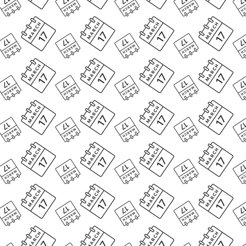 Transparent Black Calendar Card Icons on Seamless Background - Download Free Stock Videos Pikwizard.com