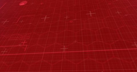 Advanced Red Digital Interface Pattern Background - Download Free Stock Images Pikwizard.com
