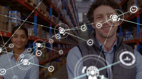 Global Connectivity Networking in Warehouse Logistics