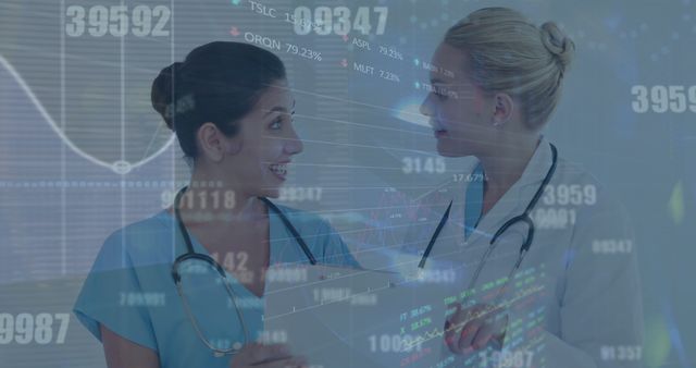 Healthcare Professionals Discussing Medical Data Analytics - Download Free Stock Images Pikwizard.com