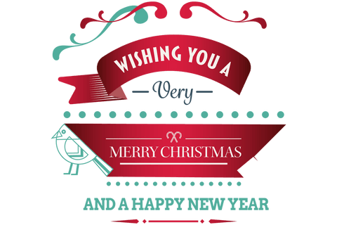 festive christmas greeting card design on transparent background - Download Free Stock Videos Pikwizard.com